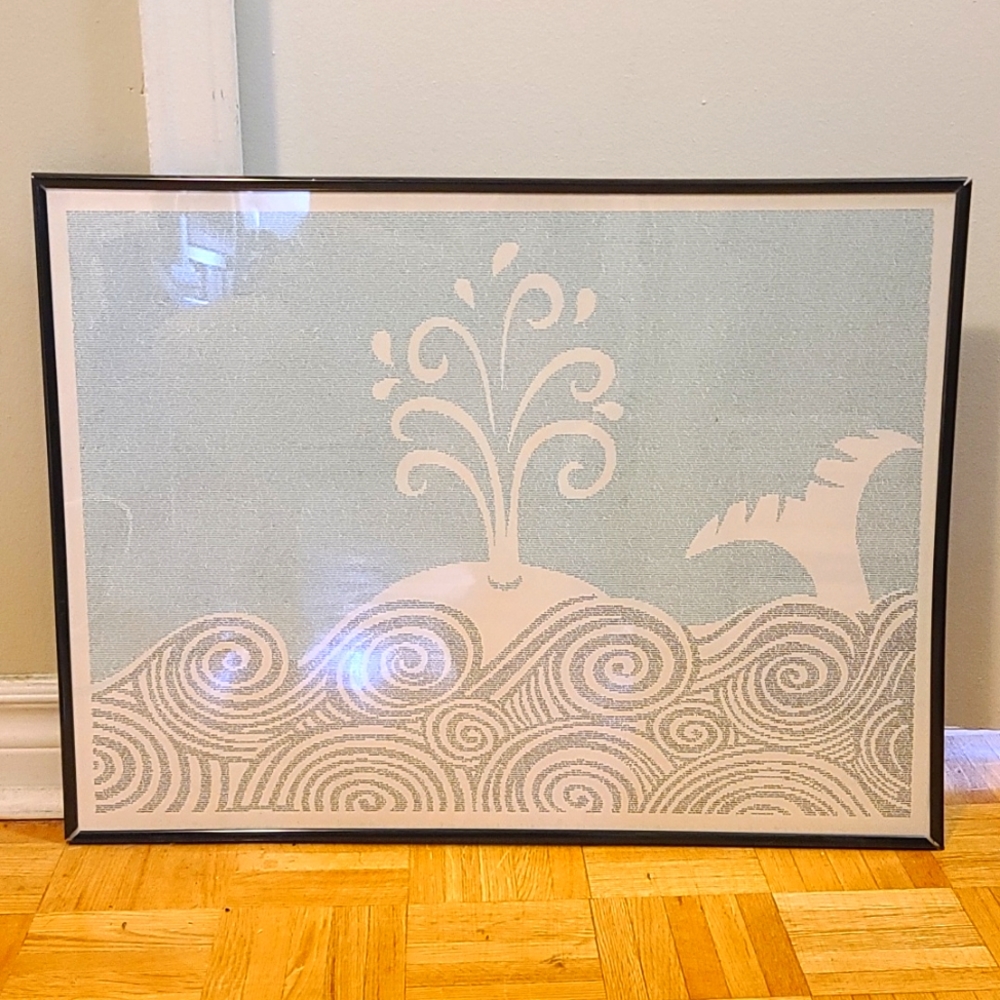 2/$15! Lithographs word art poster - Moby-Dick